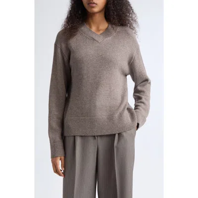 Reiss Mari Wool & Cashmere Sweater In Gray