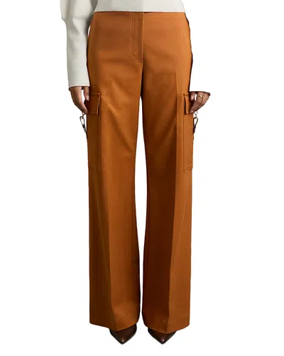 REISS MARIANE WIDE LEG COMBAT TROUSERS