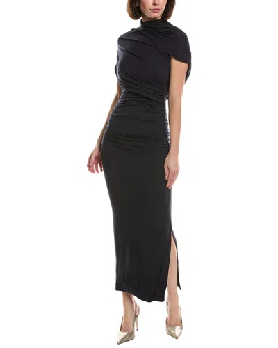 Reiss Marine Dress In Black