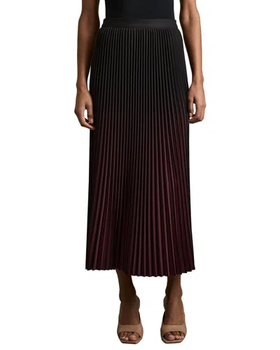 Reiss Marlie Pleated Maxi Skirt In Brown