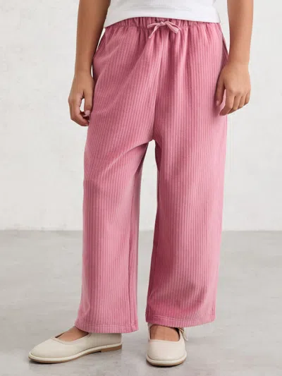 Reiss Mauve Trousers In Pink