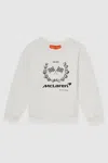 Reiss Mclaren White Mclaren F1 Team Laurel Print Sweatshirt In White