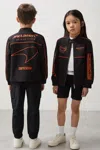 Reiss Mclaren Black 3-9 Yrs Unisex Fit Mclaren F1 Team Technical Logo Jacket