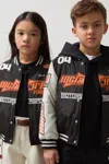 Reiss Mclaren Black/off White 3-9 Yrs Mclaren F1 Team Bomber Jacket Unisex Fit