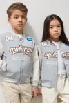 Reiss Mclaren Blue Tones 3-9 Yrs Mclaren F1 Team Bomber Jacket Unisex Fit