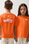 Reiss Mclaren Papaya 3-9 Yrs Mclaren F1 Team Oversize Logo T-shirt Unisex Fit