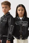 Reiss Mclaren X Mclaren F1 Team Black Wool Bomber Jacket