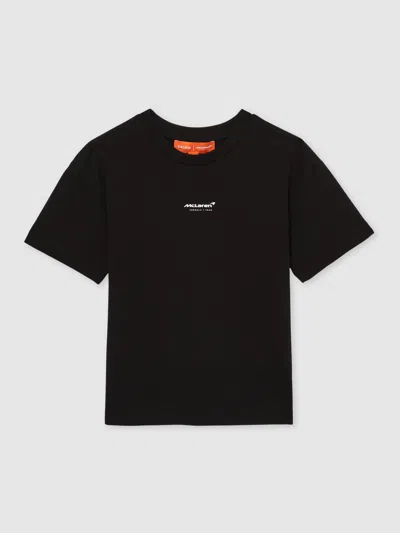 Reiss Mclaren Black 13-14 Yrs Mclaren F1 Team Melbourne T-shirt Unisex Fit
