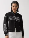 Reiss Mclaren Black Mclaren F1 Team Bomber Jacket In Black