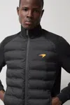 Reiss Mclaren Black Mclaren F1 Team Quilted Hybrid Jacket