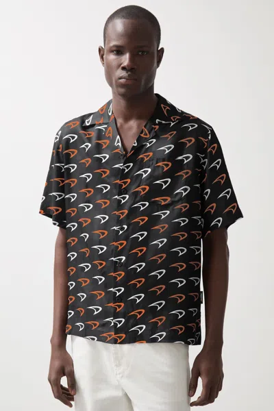 Reiss Mclaren Black Mclaren F1 Team Speedmark Logo Shirt