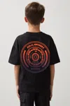 Reiss Mclaren Black Unisex Fit Mclaren F1 Team Tyre Oversized T-shirt