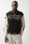 Reiss Mclaren Brown/ivory/white Mclaren F1 Team Bomber Jacket