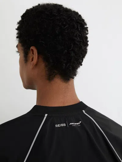 Reiss Mclaren Mclaren Racing Logo Track Top Unisex-fit In Black