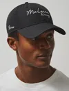 Reiss Mclaren Reiss Black 9twenty Unisex Fit Mclaren Racing Logo Embroidered Cap In Black
