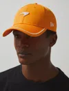 Reiss Mclaren Reiss Papaya Orange 9forty Mclaren F1 Team Speedmark Logo Cap Unisex Fit In Orange