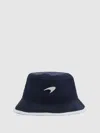 Reiss Mclaren Reiss X Mclaren F1 Team Navy Embroidered Hat In Blue