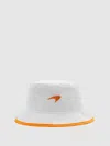 Reiss Mclaren Reiss X Mclaren F1 Team White Embroidered Hat In Multi