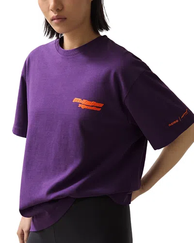 Reiss Mclaren Unisex Nakata Racing Short Sleeve Tee In Purple