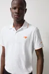 Reiss Mclaren X Mclaren F1 Team Men's White Cotton Polo Shirt