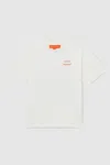 Reiss Mclaren White Unisex Fit Oversized Mclaren F1 Team Tyre T-shirt