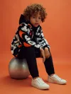 Reiss Mclaren X Mclaren F1 Team Black 3-9 Yrs Mclaren F1 Zip-through Fleece Jacket