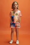 Reiss Mclaren X Mclaren F1 Team Pink Multi Senior Mclaren F1 Miami Drawstring Shorts