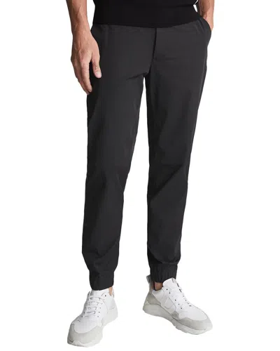 Reiss Mead Tech Trouser In Black