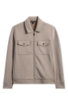 Reiss Medina Jacket In Brown