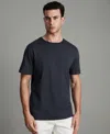 Reiss Men's Cotton Crew Neck T-shirt In Blue