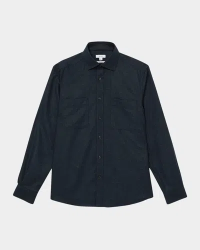 REISS MEN'S CRAWFORD TWIN-POCKET OVERSHIRT