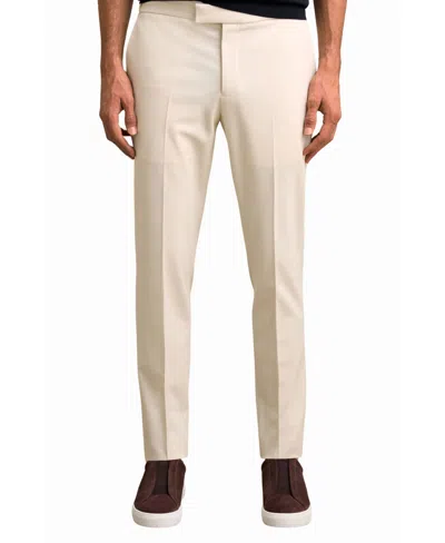 Reiss Found Drawcord Slim Fit Pants In Neutral