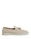 Reiss Men's Harrison Slip On Tassel Loafers In Neutral