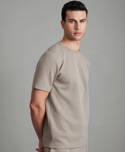REISS MEN'S INTERLOCK-JERSEY CREW-NECK T-SHIRT