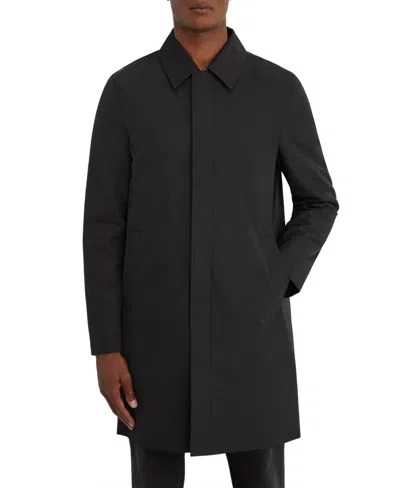 Reiss Men's Lawlen Insulated Lightweight Mid-length Jacket In Black