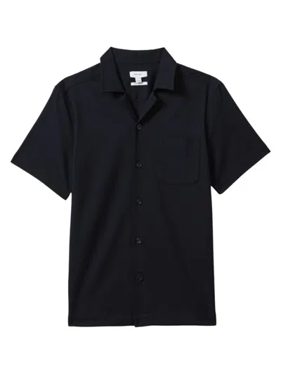 Reiss Men's Nitus Camp Shirt In Navy