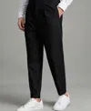 Reiss Brighton Relaxed Drawstring Trousers With Turn-ups In Multi