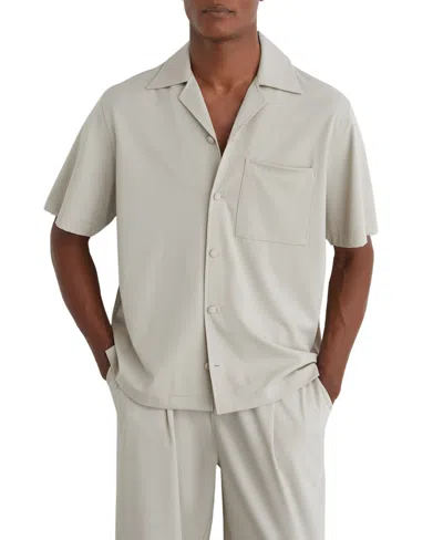 Reiss Russo Short Sleeve Shirt In Green