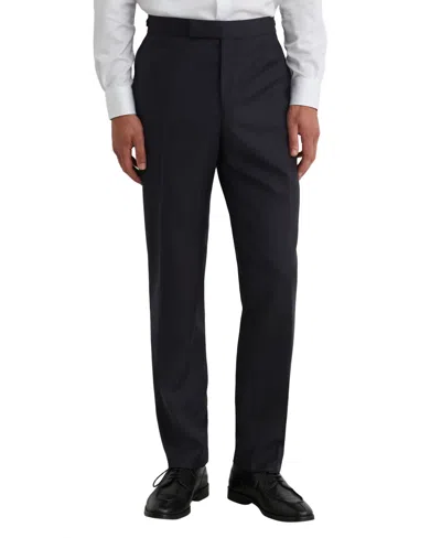 Reiss Men's Success Shadow-stripe Classic-fit Wool Pants In Blue