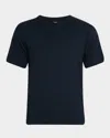 Reiss Men's Wick Textured T-shirt In Blue