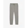 Reiss Mens Billings Stretch-wool Jogging Bottoms Warm Grey Melange