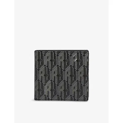 Reiss Mens  Fletcher Coated-canvas Card Holder