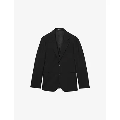 Reiss Mens  Promise Slim-fit Stretch Wool-blend Blazer