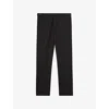 Reiss Mens Navy Seminar Slim-fit Woven Trousers In Black