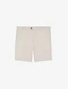 Reiss Wicket Casual Chino Shorts In Chalk