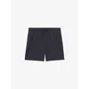 Reiss Mens  Cliff Drawstring Swim Shorts In Blue