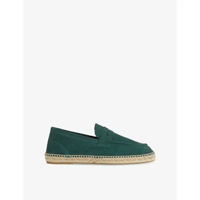 Reiss Mens  Cannes Suede Espadrilles