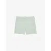 Reiss Beach Plain Drawstring Short In Mint Green