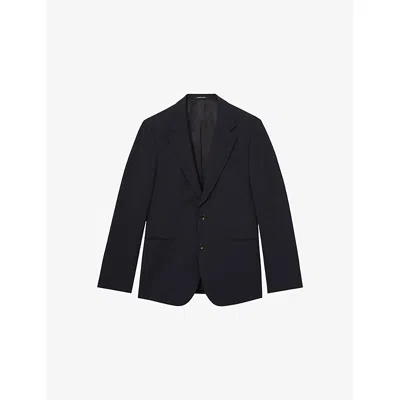 Reiss Mens  Promise Slim-fit Stretch Wool-blend Blazer