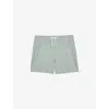 Reiss Mens Pistachio Green Tito Geo-pattern Swim Shorts In Pistachio Green